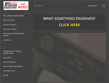 Tablet Screenshot of firearmengraving.com